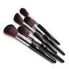 Buy cheap Glitter Handle 5pcs Goat Hair Makeup Brushes For Foundation And Concealer from wholesalers