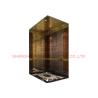 Buy cheap Load 450kg PVC Floor VVVF Hydraulic MRL Gearless Elevator Lift from wholesalers