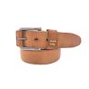 Buy cheap 1.5 Inch Wide Casual Mens Tan Leather Belt With Anti - Scratch Buckle from wholesalers