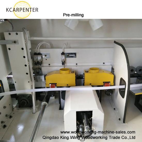 PVC edge banding straight full automatic edge banding machine KC307P with pre
