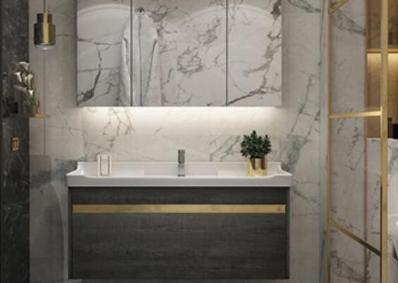 Buy cheap 28in 600mm Contemporary 30 Inch Bathroom Vanities Wall Mounted Lacquer Surface from wholesalers
