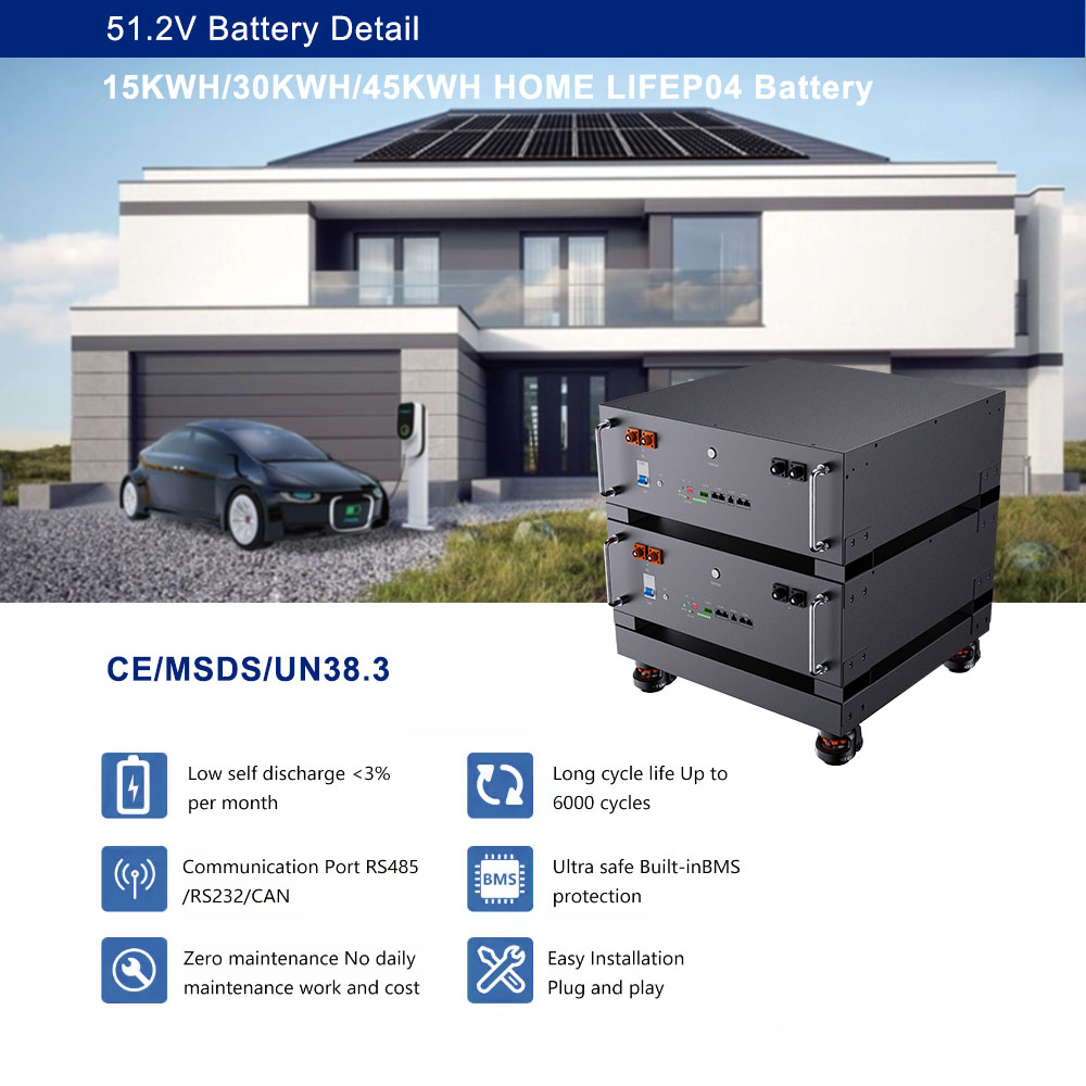 48v 5kwh 10kwh 20kwh Solar Battery Inverter for Your Home's Server Rack Batteries