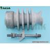 Buy cheap post insulator pins voltage forged steel pins upset bolt cross arm pins line post stud H.D.G from wholesalers
