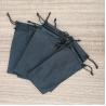 Buy cheap Black White Soft Eyeglass Pouch Custom Logo Microfiber Sunglasses Bag 18*9CM from wholesalers