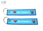 Tag Before Flight Embroidery Keychain For Bag Luggage Logo Motorcycle Key Chain