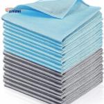 Buy cheap Microfiber Cleaning Cloth 40x40cm 320gsm Shiny Glass Cloth Mirror Surface Wiping Polishing Cloth from wholesalers