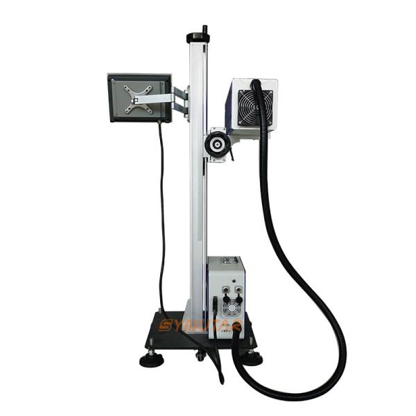 Buy cheap Automatic CO2 Fiber Laser Marking Machine For Plastic Bottle from wholesalers