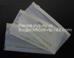 100% compostable material Slider grip bag PLA Biodegradable Corn Starch