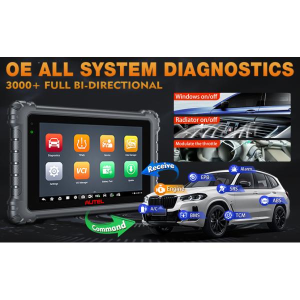 Autel MaxiCOM MK906S PRO Scanner Diagnostic Tool with Advanced ECU Coding Bi-Directional Control
