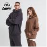 Buy cheap Oversized Thick Hip Hop Plain Sublimation Cropped Hoody Cotton Hooded Drawstring Pocket Men's Sweatshirt from wholesalers