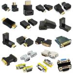 Buy cheap HDMI Male to Female DVI VGA Converter Video Adapter Mixed Wholesale from wholesalers