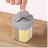 Buy cheap Four Grid Pepper Powder Transparent Spice Box Seasoning Jar Outdoor Portable from wholesalers
