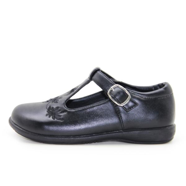 Buy cheap Mary Jane ODM Children'S Leather School Shoes electric embroidery stereo butterfly from wholesalers