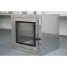 Buy cheap Food Industry Cleanroom Interlock Pass Box Stainless Steel 50Hz Industrial Pass Box With HEPA Filter from wholesalers