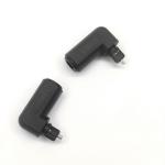 Female To Female Optical Fiber Accessories 90 Degree Angle Adapter