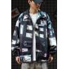 Buy cheap YARN DYED Winter Windproof Men Jackets Custom Satin Baseball Jacket from wholesalers