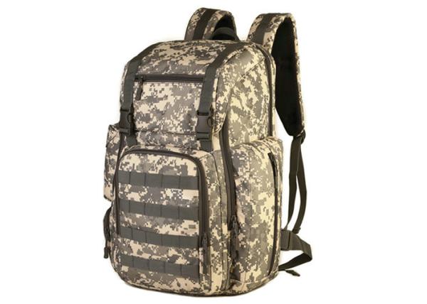 Buy cheap Anti - Tearing Nylon Military Tactical Backpack , Waterproof Army Molle Backpack from wholesalers