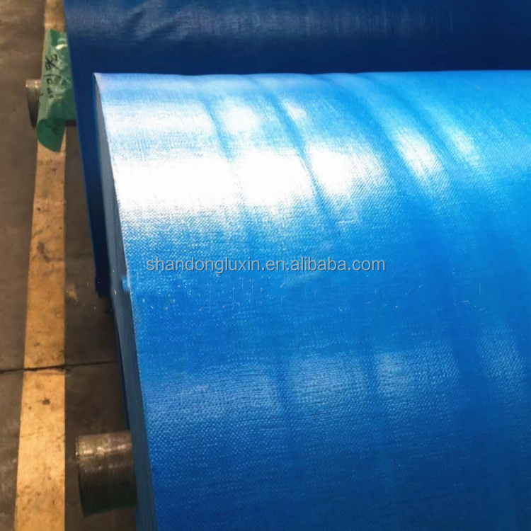 Outdoor Stripe Style White Canvas Fabric Pe Tarpaulin for Umbrella in Stripe Style