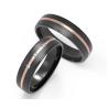 Buy cheap Matte Glossy Wedding Titanium Ring Engagement Titanium Couple Ring from wholesalers
