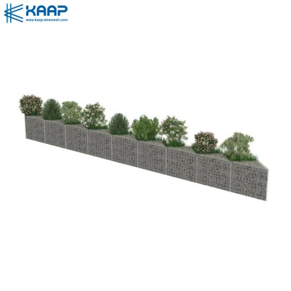 Buy cheap Anti Rust 50x100mm Welded Mesh Gabion Box Decorates Garden Street And Sites from wholesalers
