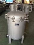 Stainless Steel Sanitary SS Bag Filter Housing for Water Purification in Food