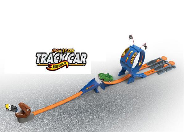 Buy cheap 2 In 1 Twins Stunt Toy Race Car Track Sets , Hot Wheels Cars Track Set from wholesalers