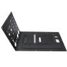 Buy cheap Sheet Metal Part Custom Sheet Metal Service Aluminum Sheet Metal Black Anodized from wholesalers