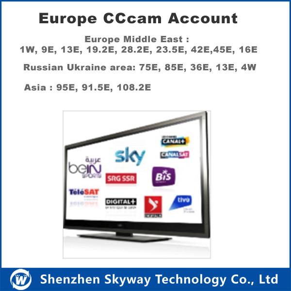 Buy cheap 1 year Cccam account for Europe countries stable from wholesalers