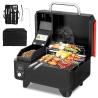 Buy cheap Easy to Clean 8 In 1 Electric Griddle Wood Pellet Grill for Portable Outdoor Cooking from wholesalers