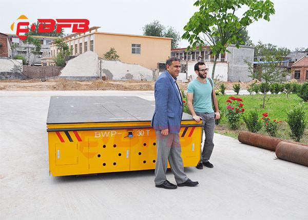 Buy cheap Material Handling Trolley 100t Electric Transfer Cart Company Shipyard Equipment from wholesalers