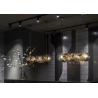 Buy cheap Luxury Hanging Pendant Lights Led Lighting Modern Flower Glass Chandeliers And Lamps from wholesalers