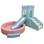 5-10 Person Entertainment Centre Kids Soft Play Equipment With Ball Pit Soft