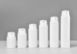 Eco Friendly Cosmetic Airless Bottle 35mm Wide Mini Capacity With Pump Cap