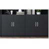 Buy cheap Office Two Door Pantry Cabinet with Modern Design and T/T 30% Deposit 70% Balance from wholesalers
