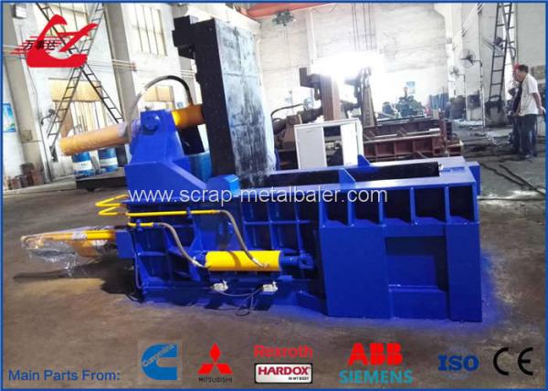 Buy cheap 25MPa Metal Scrap Baling Press Machine , Scrap Metal Recycling Machine 250 × 250mm Bale Size from wholesalers