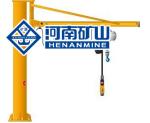 3T Column cantilever crane with Effective cantilever 5m usd indoor or outdoor