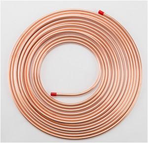Buy cheap R410A Copper Pipe Coil 12.7×0.8mm Copper Tube from wholesalers
