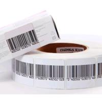 Buy cheap ABNM EAS RF soft label with barcode for supermarket and retail store product