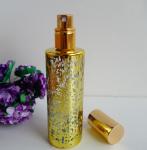 perfume spray bottle recycled glass bottles black blue red pink green cap