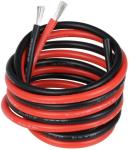 Soft / Flexible 10 Gauge Tinned Copper Wire Silicone Rubber Insulated Wire