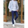 Buy cheap Striped Cotton Business Casual Suit Jacket Business Casual Interview Outfits from wholesalers