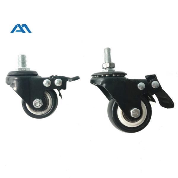 Buy cheap Rubber Swivel Heavy Duty Caster Wheel Flat Plate Stem from wholesalers