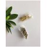 Buy cheap Cup Type Loose Pin Polished Antique Cast Iron Door Hinges Brass Plated With Screws from wholesalers