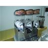 Buy cheap Margarita Frozen Drink Machine 3 Bowls , Slush Making Machine Air Cooling from wholesalers