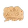 Buy cheap Eco-Friendly Personalized Wooden Baby Announcement Plaque - Perfect for Newborn Gifts from wholesalers