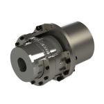 OEM Rigid Metal Shaft Coupling / Stainless Steel Fitting Customized