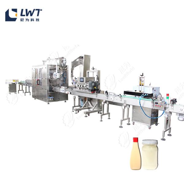 Buy cheap Fully Automatic Salad Dressing Filling Production Line Sauce Filling Equipment from wholesalers