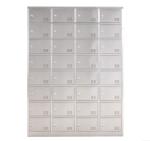32 Door High School Lockers , Cold Rolled Steel Medicine Display Cabinets &
