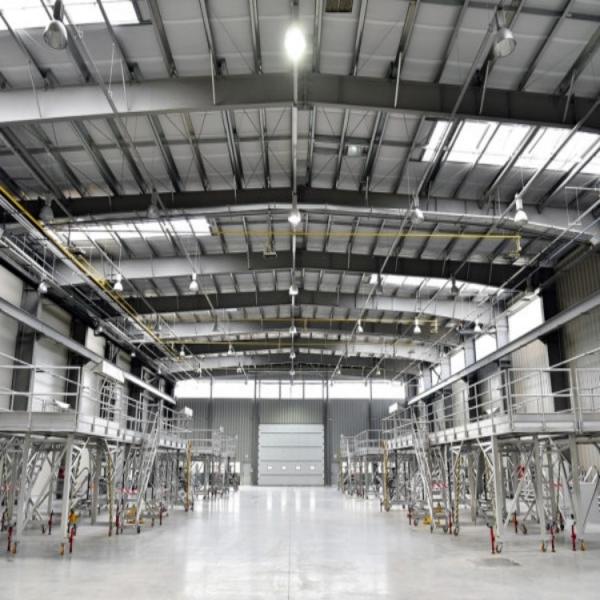 Buy cheap Windproof Prefab Warehouse Buildings , H Steel Window Frames Builders Warehouse from wholesalers