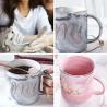 Buy cheap Anniversary Gifts 11oz Couple Ceramic Mug Set 100% Leakproof Lightweight from wholesalers